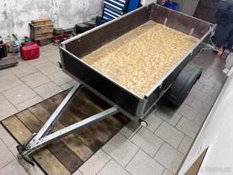 Privesny vozik za auto, přívěs VYPOS 2100 x 1150 mm 750kg - 4