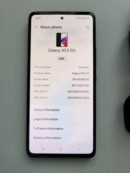 [Výprodej] Galaxy A53 5G 6/128GB s vadou. - 4