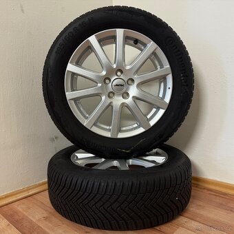 VW / ŠKODA 5x100 R16 ET45+CELOROČNÍ 195/60R16 6,5mm - 4