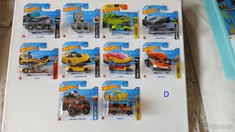 Hot wheels 5 x 10 ks - cena je za 1 sestavu dle fotek - 4