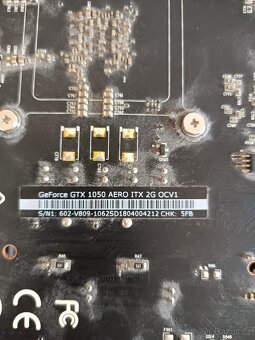 Nvidia Geforce GTX 1050 AERO IT 2G - 4