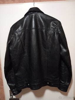 LEVI'S kožená bunda vel.M - 4