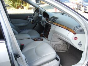MERCEDES BENZ W220 orig. S 55 AMG, koupeno nové v ČR - 4