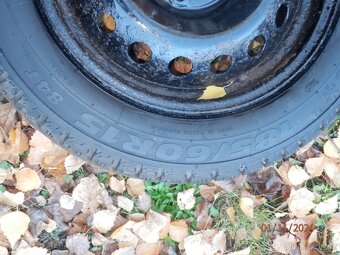 4xObutá zimní sada kol na RENAULT CLIO Rok 2007 185/60 R15 - 4