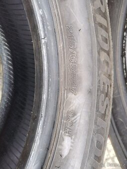 215/65/17 zimni pneu BRIDGESTONE 215/65 R17 - 4
