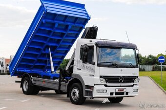 MERCEDES ATEGO 1523 TŘÍSTRANNÝ SKLÁPĚČ + HYDRAULICKÁ RUKA - 4