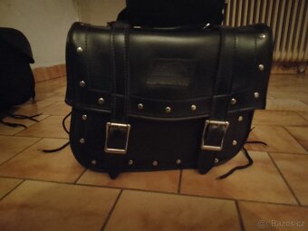 Kožené brašny na choppera - 4