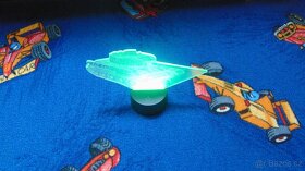 3D LED hologramová lampa 3 kusy - 4