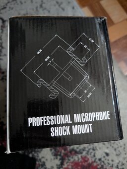 Mikrofonní stojan , držák mikrofonu a pop filt - 4