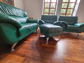 Kožená sedací souprava - 4