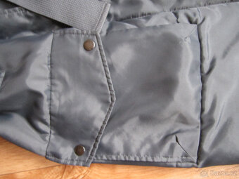 Zimní kabát nebo dlouhá bunda, L/40, středně šedá - 4