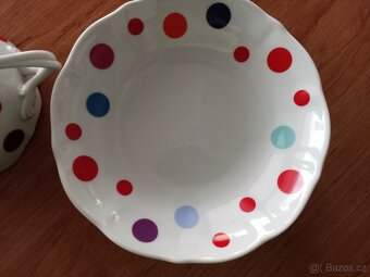 Nová porcelánová sada hrnek s talířkem Originál Bohemia - 4