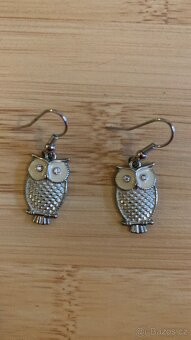 Souprava dva přívěsky a náušnice sova - 4