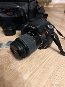 SONY DIGITALNI FOTOAPARAT DSLR-A350+ 2 OBJEKTIVY+NABÍJEČKA - 4
