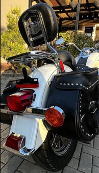 Harley - Davidson, bílý Softail Heritage 88´ inch. - 4