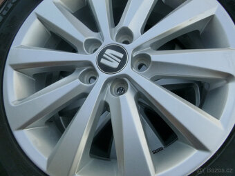 Letní alu sada disky originál Seat Ibiza 5x100 5,5Jx15 ET40 - 4