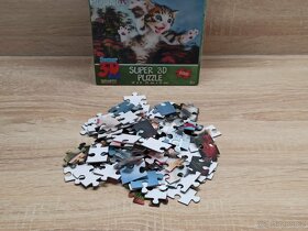 PRIME 3D Puzzle Skákající kotě 3D 100 dílků - 4