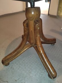 Kancelářské křeslo typu THONET otočné - šroubovací mechanism - 4