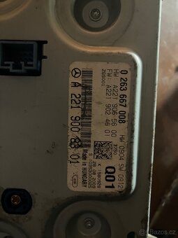 Mercedes S W221 monitor A2219008301 - 4