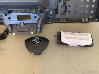 Airbagová na sada Volkswagen Caddy s originální deskou - 4
