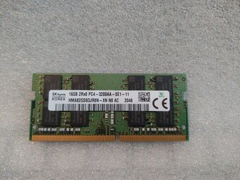 16GB DDR4 SODIMM (notebook RAM) - 4