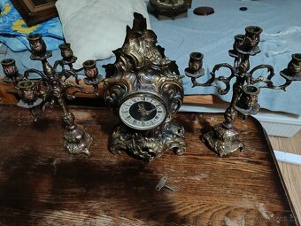 Krbove hodiny KIENZLE. Vintage, bronz - 4