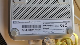 Zyxel GateWay modem 1 rok stary + Terminator CETIN - 4