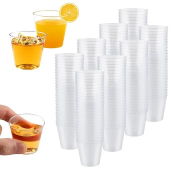 Plastové kelímky, panák 200 ks - 4