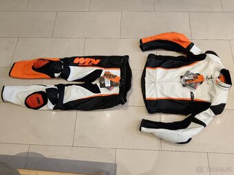 KTM RSX-Pánská Dámská moto kombinéza, dvoudílná, nová - 4