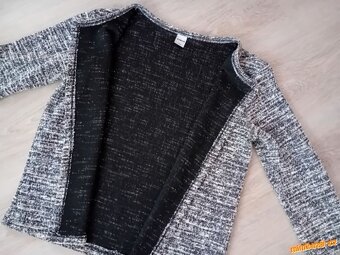 ELEGANTNÍ SVETŘÍKOVÝ KABÁTEK - vel.M/L /zn.Zebra - 4