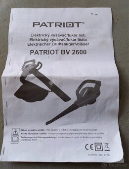 Elektrický vysavač/fukar listí - sleva - 4