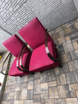 Prodám starožitné křesla HALABALA - 4