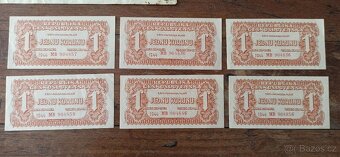 Bankovky a státovky 1919-1945, ČSR. Protektorát. - 4