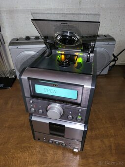 Prodám super věž JVC-UX-D 77R, tuner ladí na drát, kvalitní - 4
