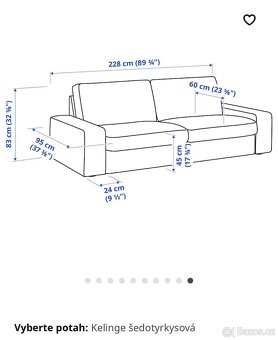 Sedačka KIVIK Ikea - 4