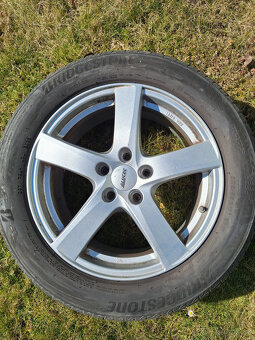 Alu kola 7.5Jx17H2 ET45, pneu 225/55R17 97W a tpms - 4