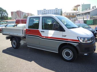 VW Transporter valník 2.0TDi 150koní 6míst r.v.4/2017 - 4
