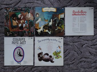 LP platne Vinylové platne na ramofón - rozprávky - 4