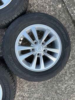 Alu kola Hyundai 5x114,3 R15 včetně pneu 195/65/15 - 4