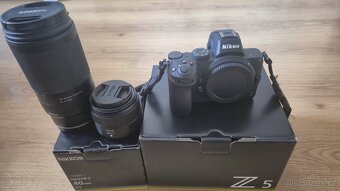 Nikon Z5+ NikonZ40f/2+Tamron 70-300 - 4