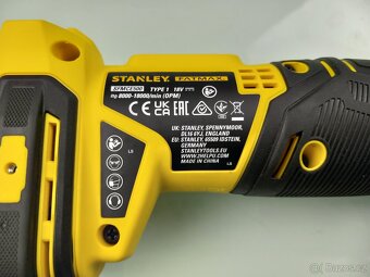 Stanley FatMax V20 Aku multi. oscilační bruska - 4