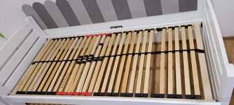 Dětská postel Kamil masiv bílá 200x90cm - 4