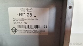 Tester ochranného vodiče RD 28 L - 4