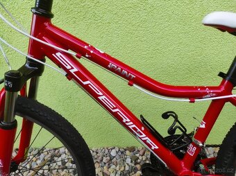 Značkové dětské kolo Superior 24" (červená) - 4