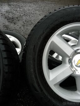 Originální kola CHEVROLET po renovaci ZIMNÍ PNEU 275/60/20 - 4