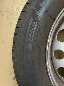 Plechové disky + letní pneu 195/65R15 - 4 ks - (Berlingo) - 4