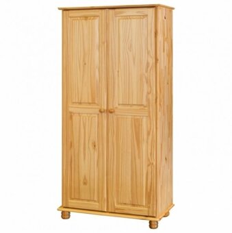 Dřevěná skříň 2dveřová 8860 lakovaná - 4