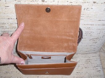 Nová značková kožená kabelka - PICARD ( s cedulkami ) - 4