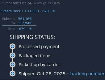 Steam Deck OLED 1TB (Zánovní, top stav) - 4