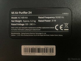 Čistička vzduchu Xiaomi Mi Air Purifier 2H - 4